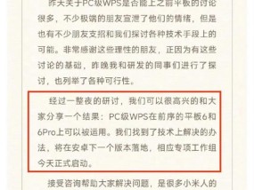 小米平板wps卡顿问题如何解决？解决后如何优化性能？