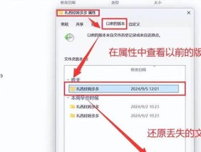 如何找回电脑中被删除的文件（有效方法帮你解决文件丢失的问题）