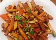 以豆腐干为主料，做出美味佳肴的秘诀（脆皮酥炸）
