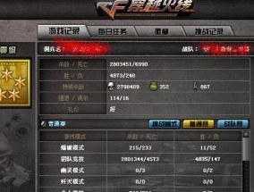 cf元帅军衔需要多少经验升级？