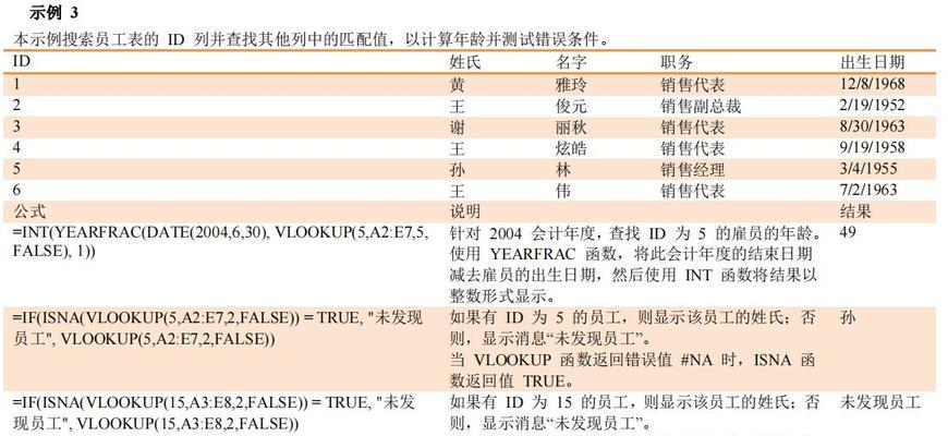 Excel常用函数汇总及含义（提升工作效率的Excel函数详解）  第1张