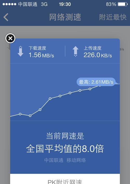 轻松测网速，掌握小技巧（一键测网速）  第1张