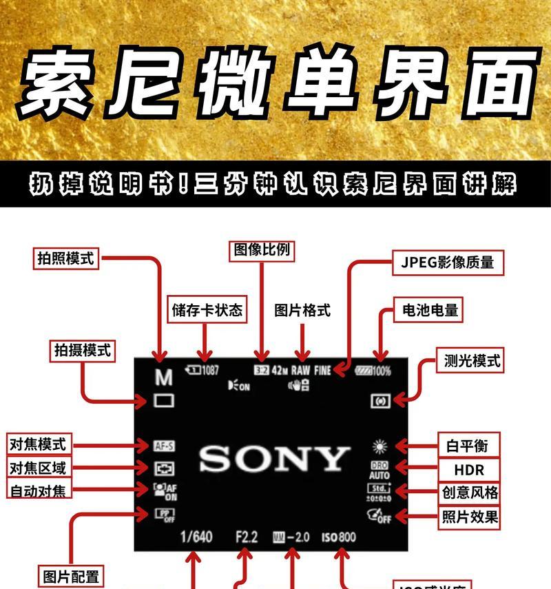 索尼相机带标志的设置方法是什么？  第2张