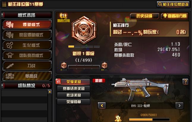 CF游戏中多少段位不会扣分？  第3张