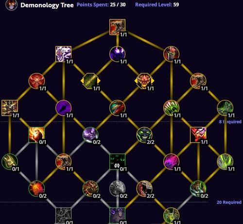 魔兽世界术士赛季天赋如何选择？术士天赋点法有哪些技巧？  第3张
