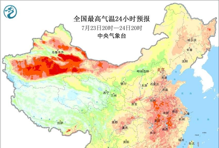 本轮强降雨中心已定，明日7月25号天气预报，暴雨大暴雨分布如下  第2张