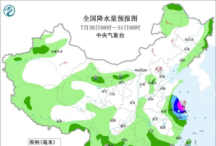 陕西省！今天7月29号，新一轮降雨中心已定，中雨小雨分布如下！  第5张