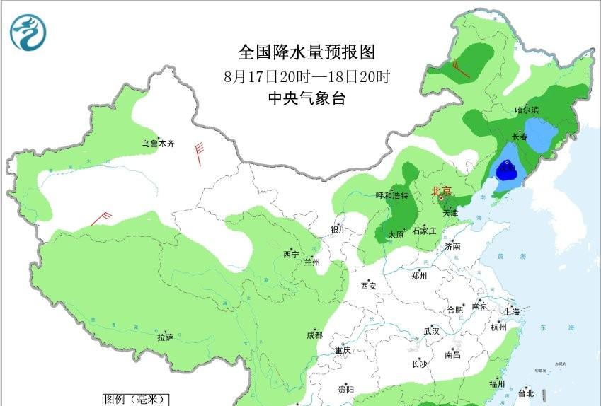 河北！降雨中心已定！明天16~18号天气预报，暴雨大暴雨分布如下  第5张