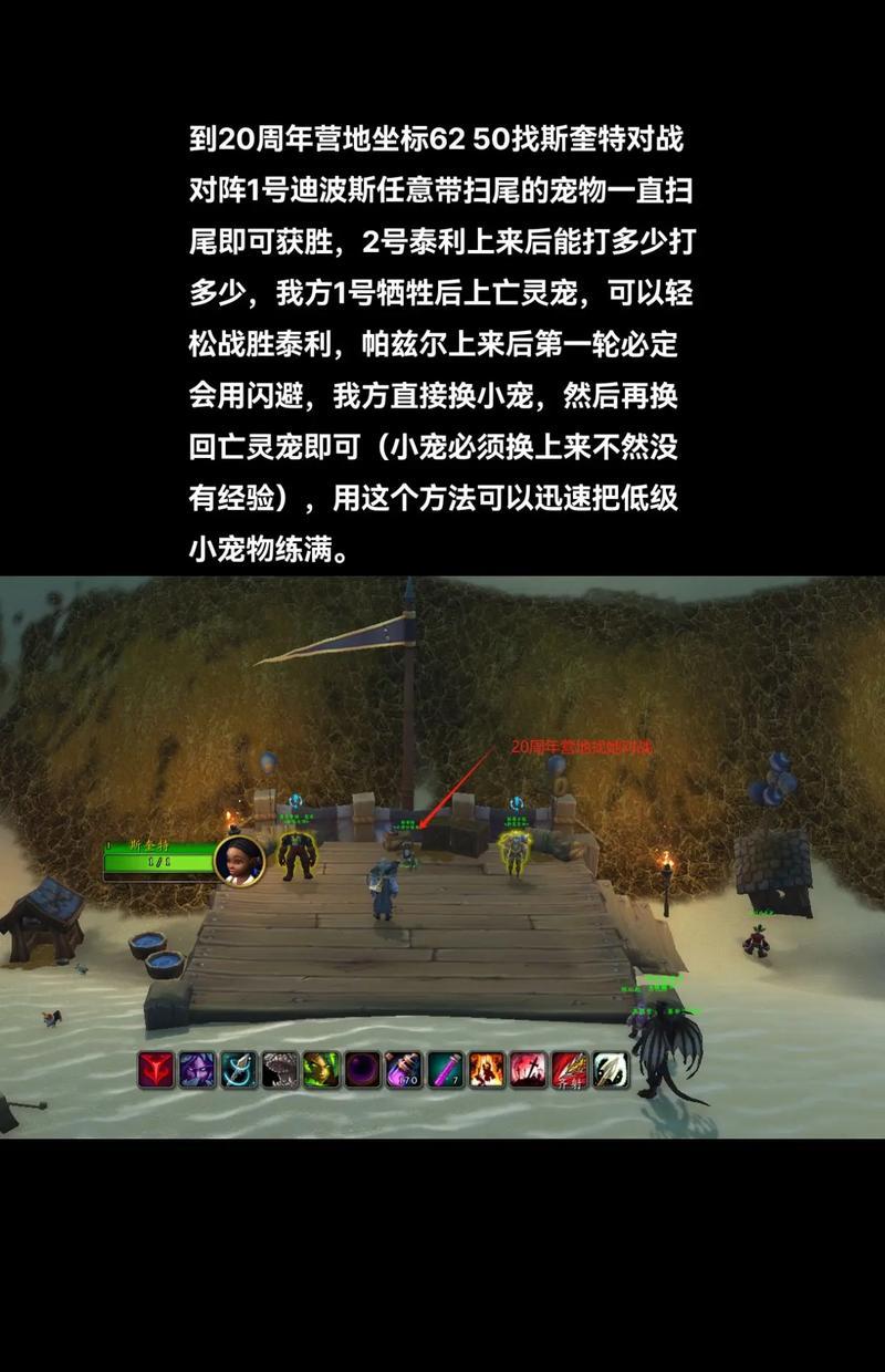 小宠物怎么参战魔兽？参与战斗的条件和操作是什么？  第2张