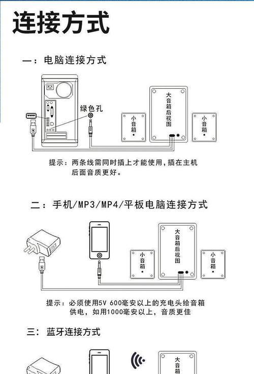电池式音箱的接线方法是什么？需要注意什么？  第2张