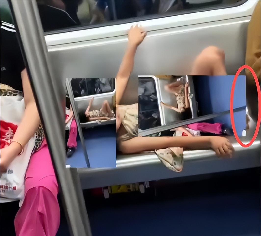 小孩地铁霸占仨座位后续！脱鞋踹人，家长不管，“地铁判官”出手  第4张