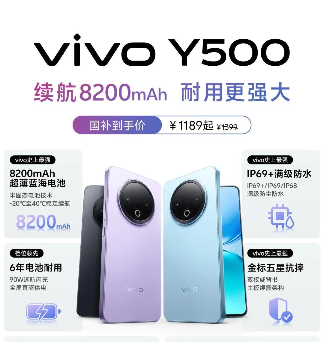 8200mAh！vivo新机官宣：9月5日，正式发售上市！  第3张