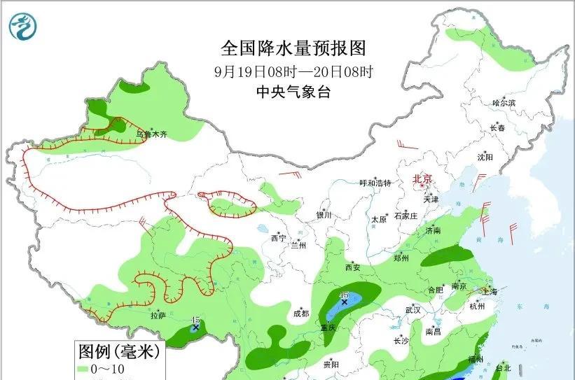河南天气提醒！17-19日多地有雨，西部北中部局地暴雨  第4张